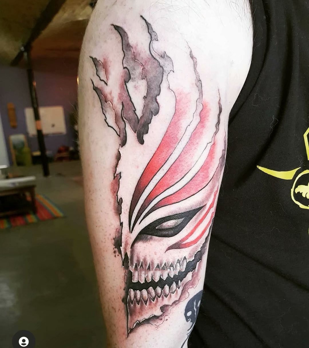 Anime BLEACH Temporary Tattoos - Aglaonema Red recension och pris