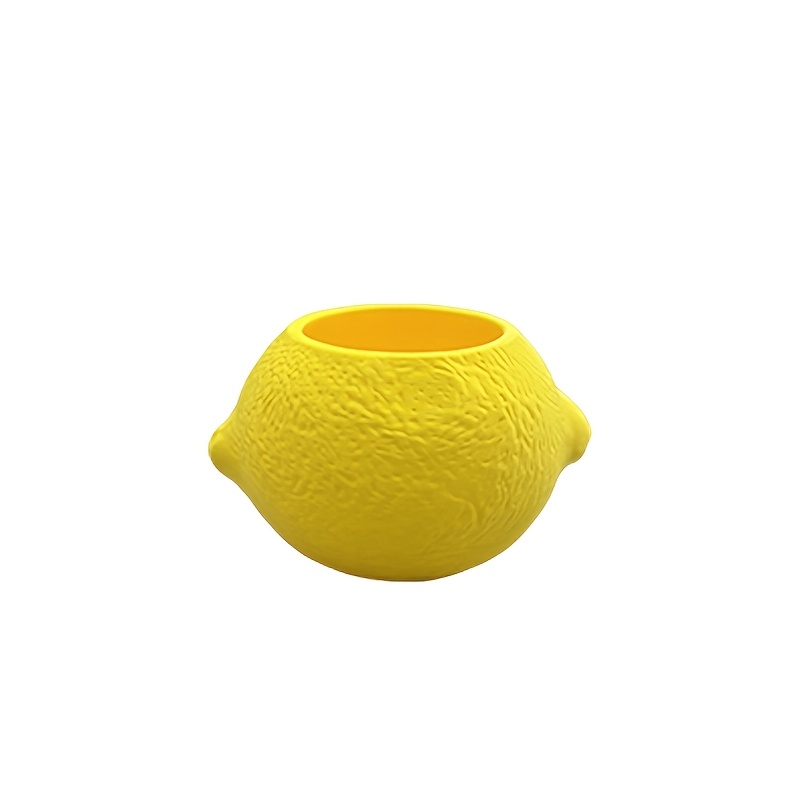 Lemon Shape Decorative Planter - Echeveria Succulent recension och pris