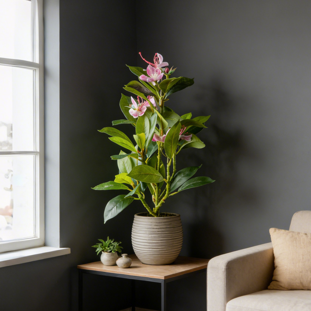 21-40cm Artificial Azalea Flow - Ficus Lyrata Tree recension och pris