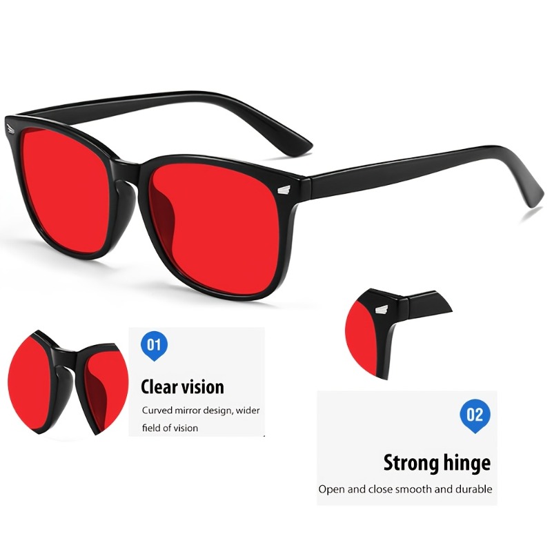 1pcs Red Lens Korean Polarized - Aglaonema Red recension och pris