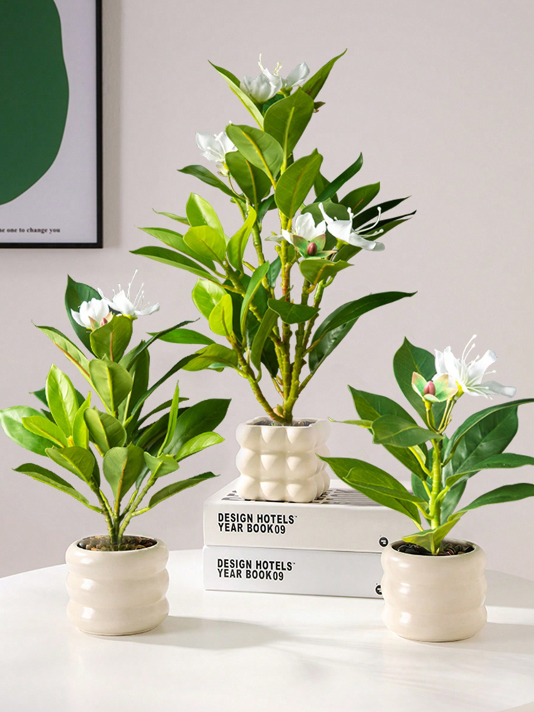 21-40cm Artificial Azaleas Pla - Ficus Lyrata Tree recension och pris