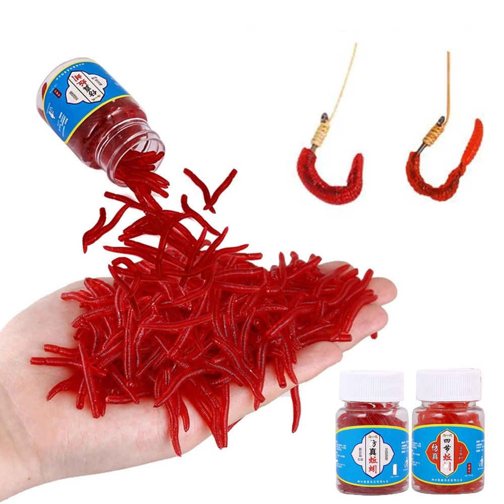 100pcs/Bottle Realistic Tackle - Aglaonema Red recension och pris