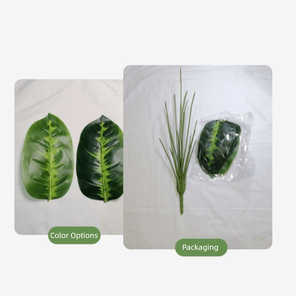 Green Plastic Artificial Ficus - Ficus Lyrata Tree recension och pris