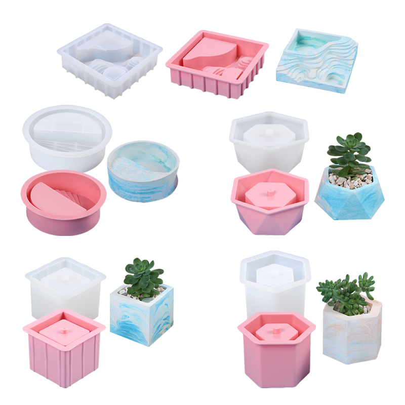 Succulent Flowerpot Silicone M - Echeveria Succulent recension och pris