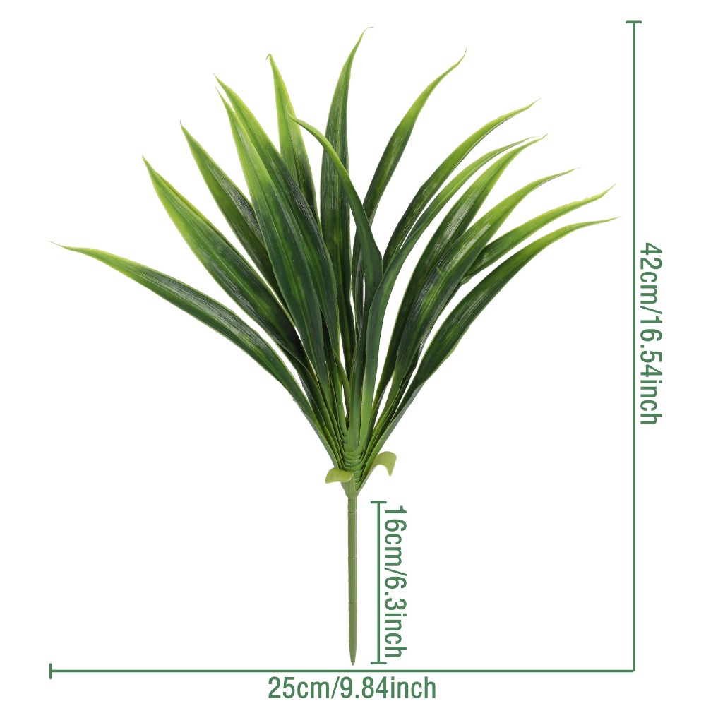 Realistic 42cm Artificial Orch - Spider Plant Hanging recension och pris