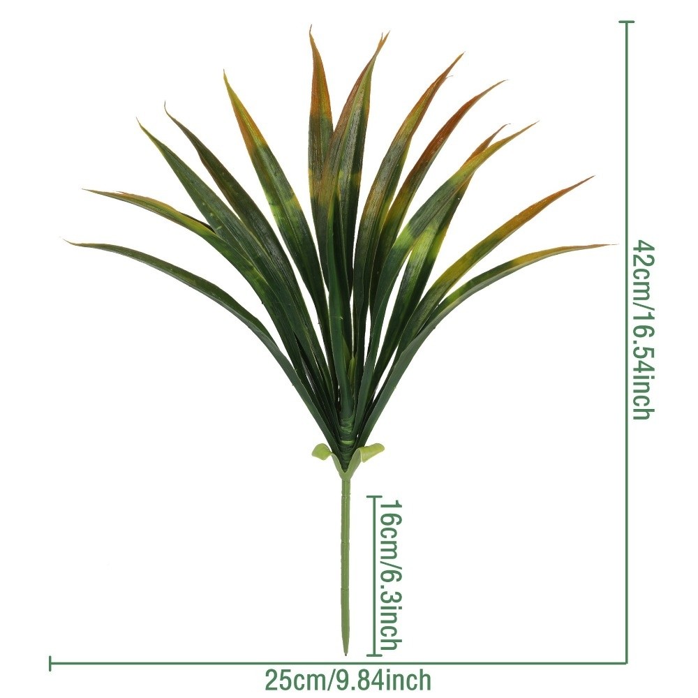 Realistic 42cm Artificial Orch - Spider Plant Hanging recension och pris