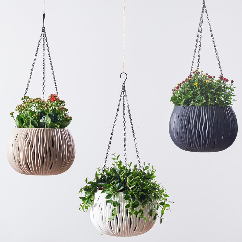 Hanging pot, plastic personali - Spider Plant Hanging recension och pris