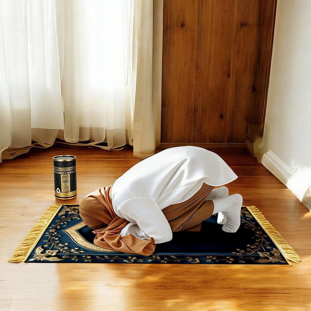 VIKAMA Muslim Prayer Rug with  - Maranta Prayer Plant recension och pris