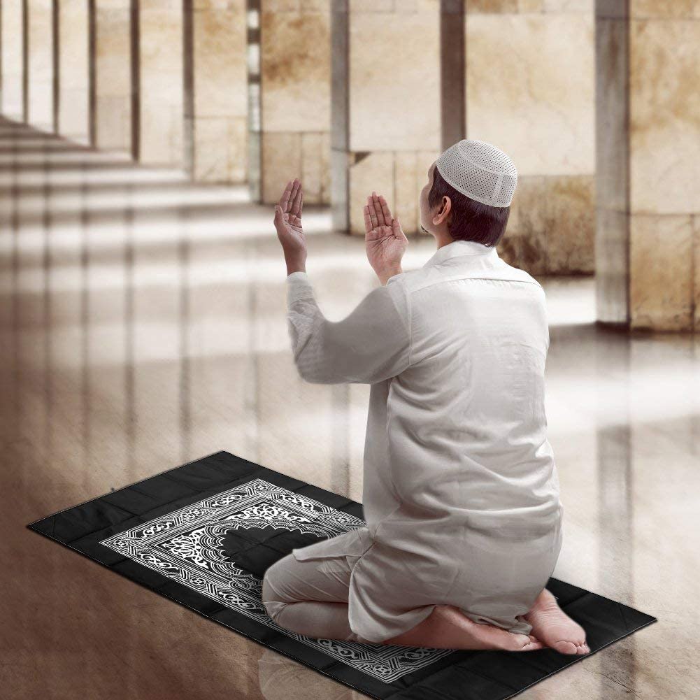 100*60cm Muslim Prayer Rug Pol - Maranta Prayer Plant recension och pris