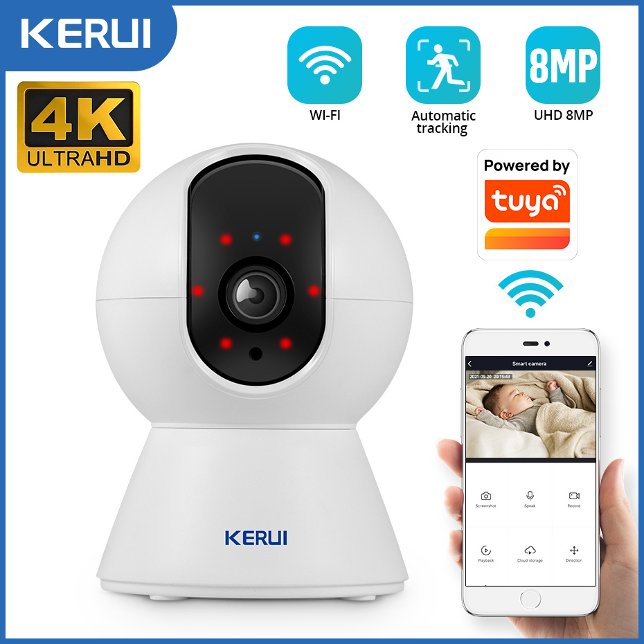 KERUI 5MP 8MP 4K HD WiFi IP Ca - Eufy Camera E220 recension och pris