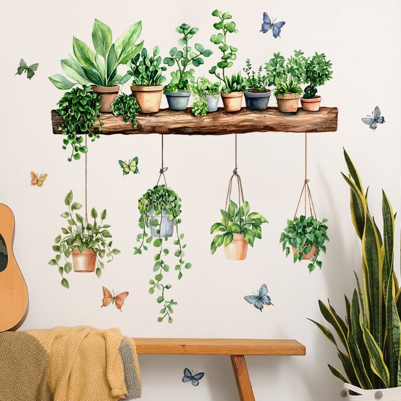 3D Potted Green Plant Shelf Wa - Echeveria Succulent recension och pris