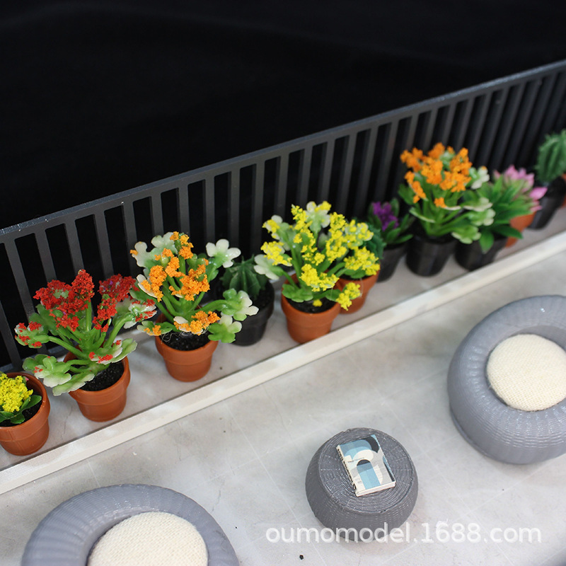Mini Simulated Plants Cactus S - Echeveria Succulent recension och pris