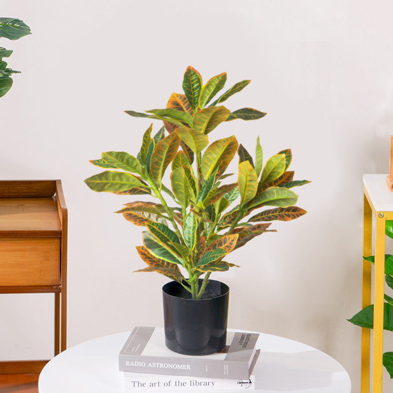 24-41cm Artificial Plants Fake - Ficus Lyrata Tree recension och pris