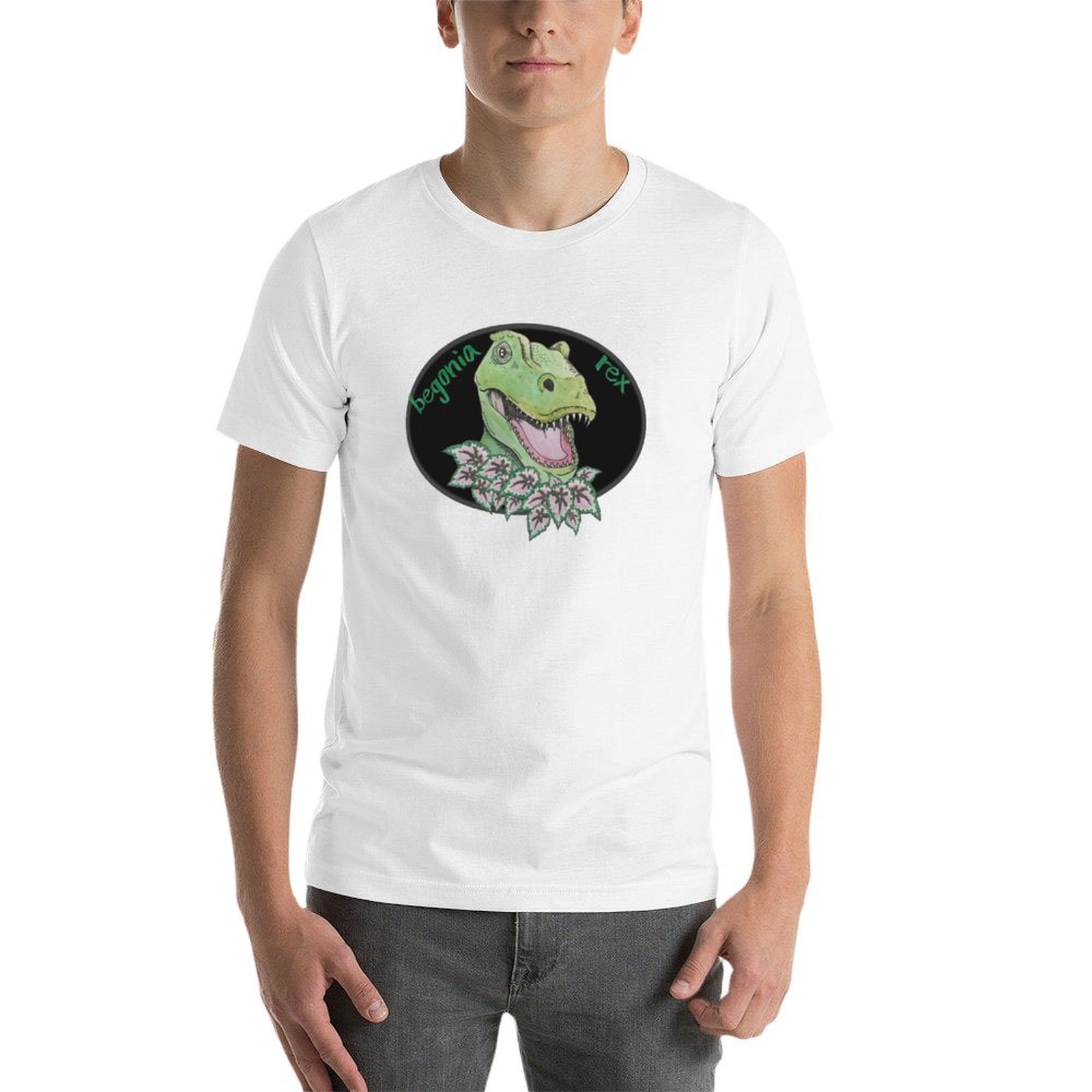 T rex begonia T-Shirt Basic So - Begonia Rex recension och pris