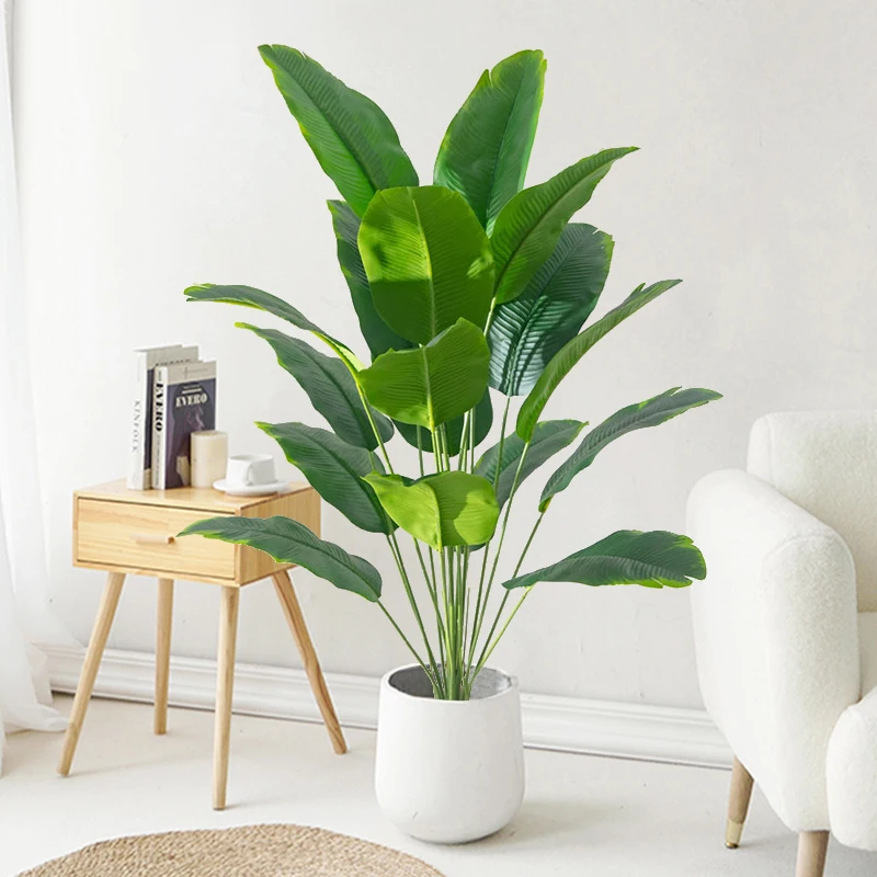 1pc Artificial Plants Large Tr - Ficus Lyrata Tree recension och pris